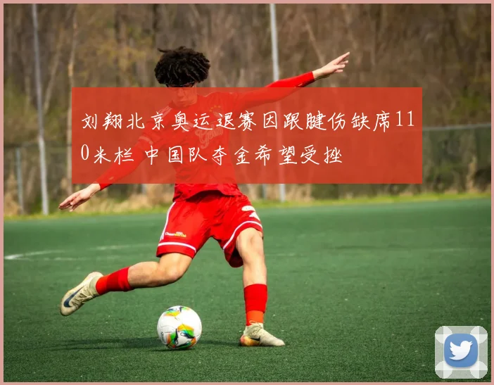 刘翔北京奥运退赛因跟腱伤缺席110米栏 中国队夺金希望受挫
